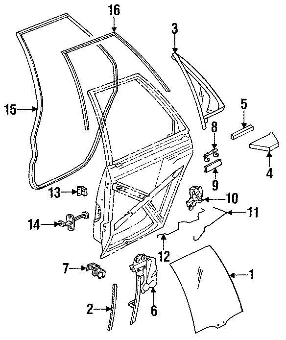 6REAR DOOR. GLASS & HARDWARE.https://images.simplepart.com/images/parts/motor/fullsize/IB91215.png