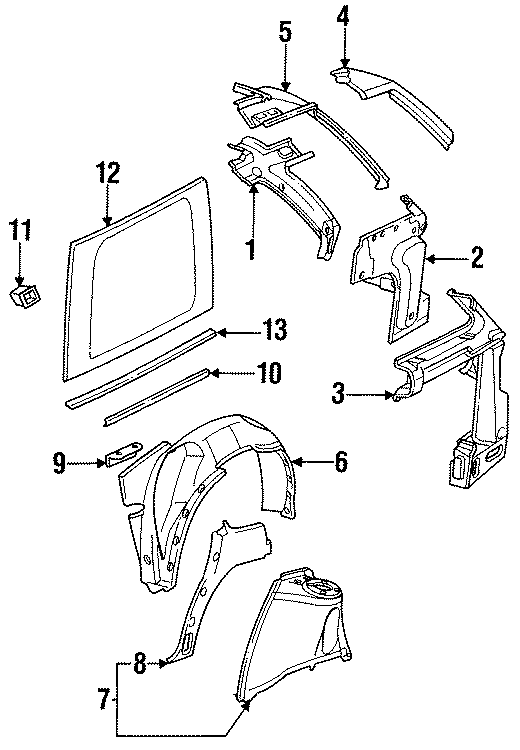 7QUARTER PANEL. INNER COMPONENTS.https://images.simplepart.com/images/parts/motor/fullsize/IB91227.png