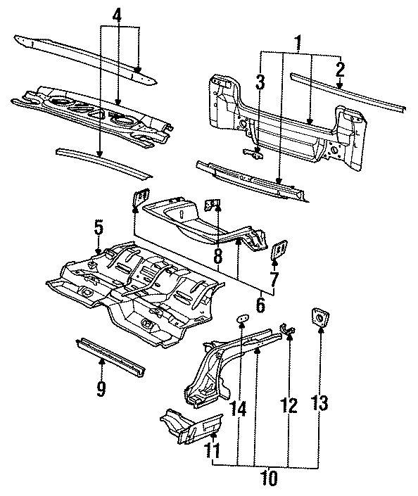 REAR BODY & FLOOR.