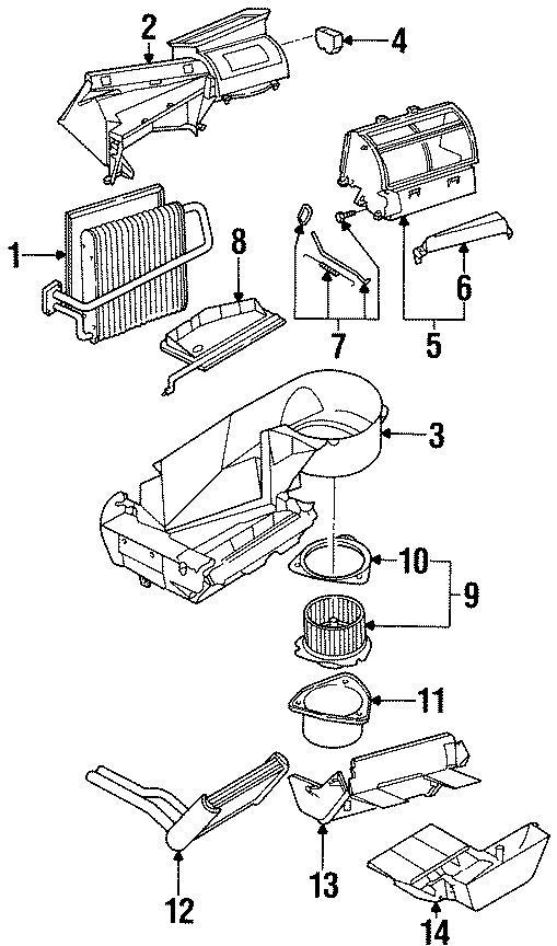 10AIR CONDITIONER & HEATER. EVAPORATOR & HEATER COMPONENTS.https://images.simplepart.com/images/parts/motor/fullsize/IB96090.png