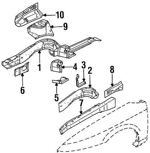 2FENDER. STRUCTURAL COMPONENTS & RAILS.https://images.simplepart.com/images/parts/motor/fullsize/IB96120.png