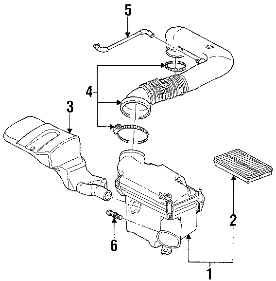 1ENGINE / TRANSAXLE. AIR INTAKE.https://images.simplepart.com/images/parts/motor/fullsize/IB96146.png