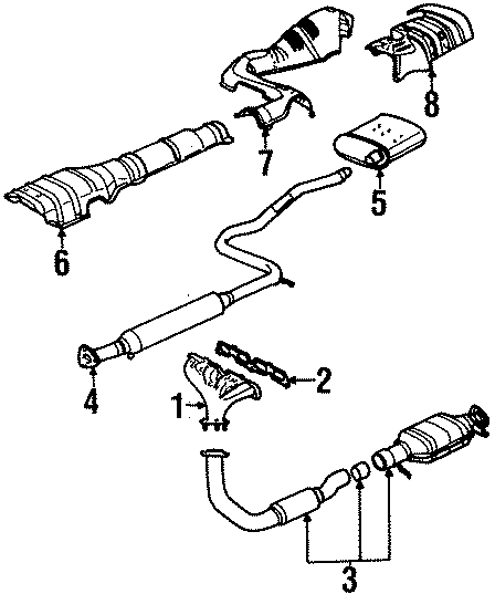 2EXHAUST SYSTEM. EXHAUST COMPONENTS.https://images.simplepart.com/images/parts/motor/fullsize/IB96154.png