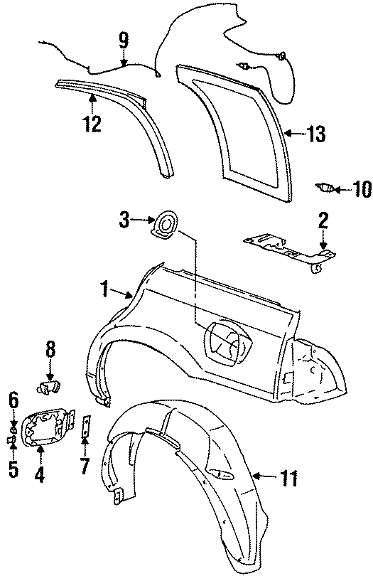 4EXTERIOR TRIM. GLASS. QUARTER PANEL & COMPONENTS.https://images.simplepart.com/images/parts/motor/fullsize/IB96540.png