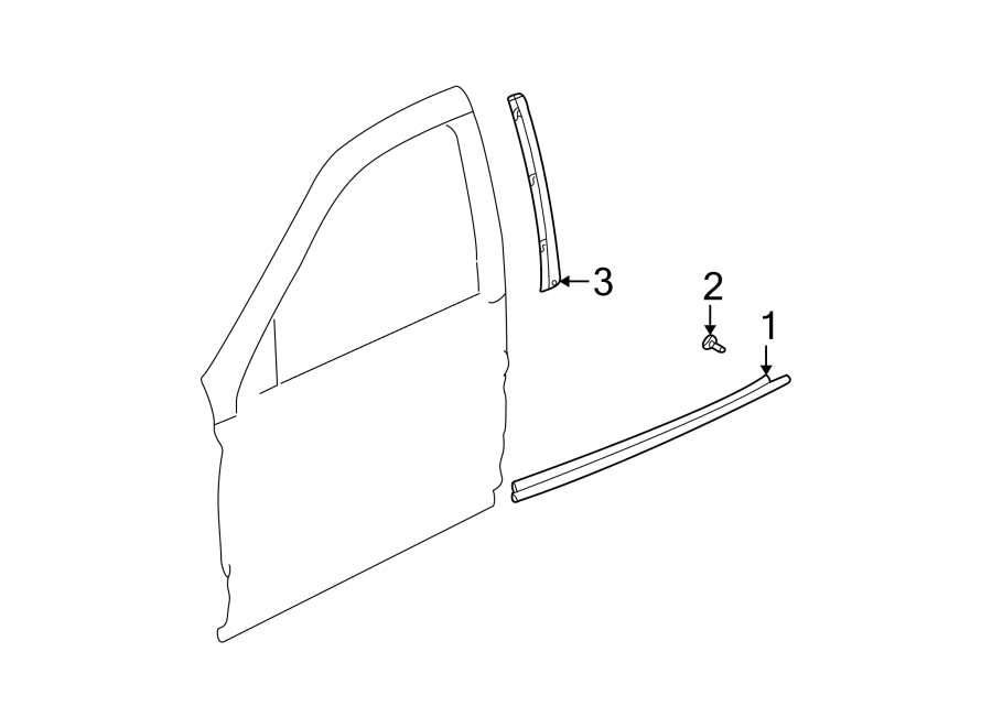 2FRONT DOOR. EXTERIOR TRIM.https://images.simplepart.com/images/parts/motor/fullsize/IC00555.png