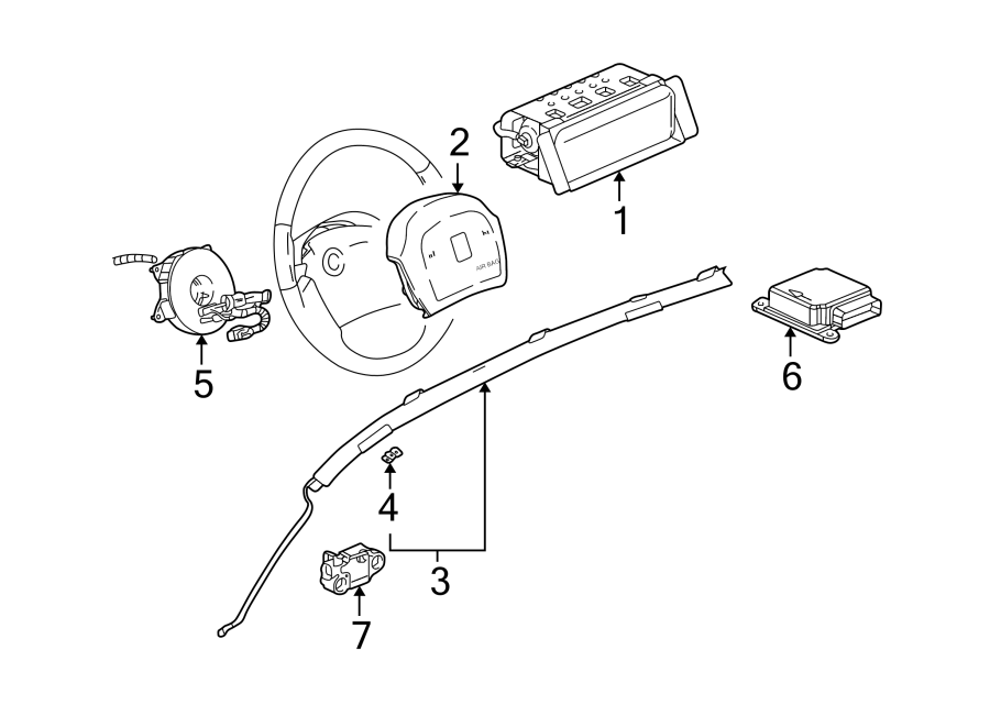 4RESTRAINT SYSTEMS. AIR BAG COMPONENTS.https://images.simplepart.com/images/parts/motor/fullsize/ID02350.png