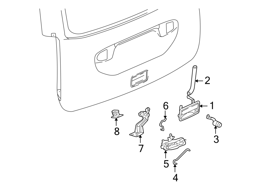 6LIFT GATE. LOCK & HARDWARE.https://images.simplepart.com/images/parts/motor/fullsize/ID02560.png