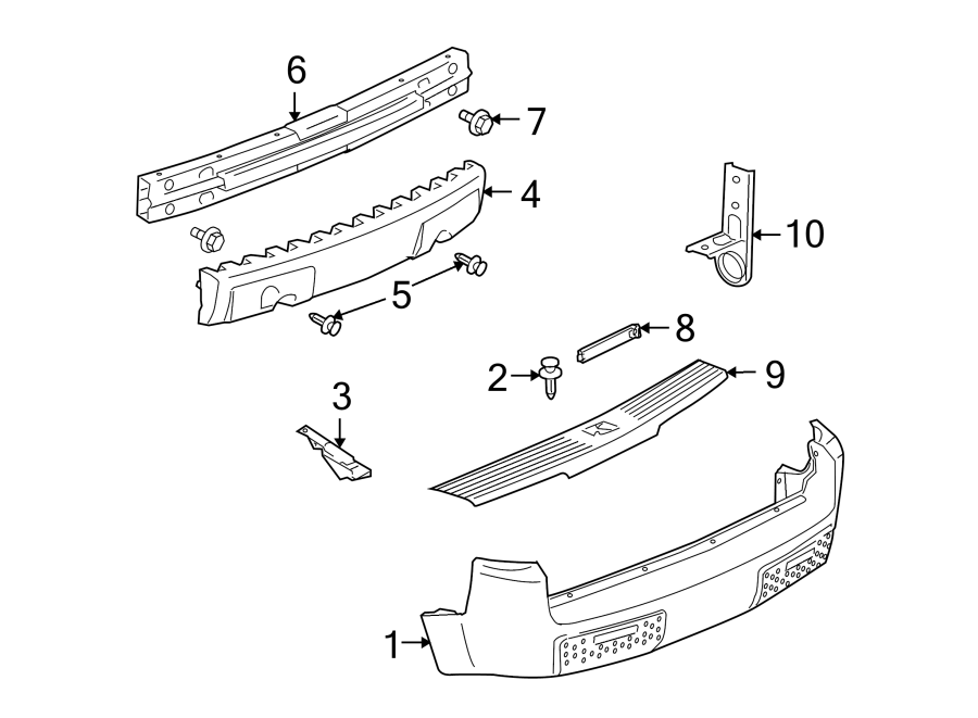 7REAR BUMPER. BUMPER & COMPONENTS.https://images.simplepart.com/images/parts/motor/fullsize/ID02595.png