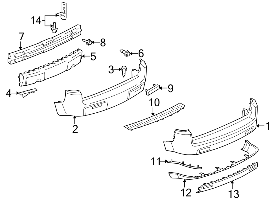 11REAR BUMPER. BUMPER & COMPONENTS.https://images.simplepart.com/images/parts/motor/fullsize/ID02598.png