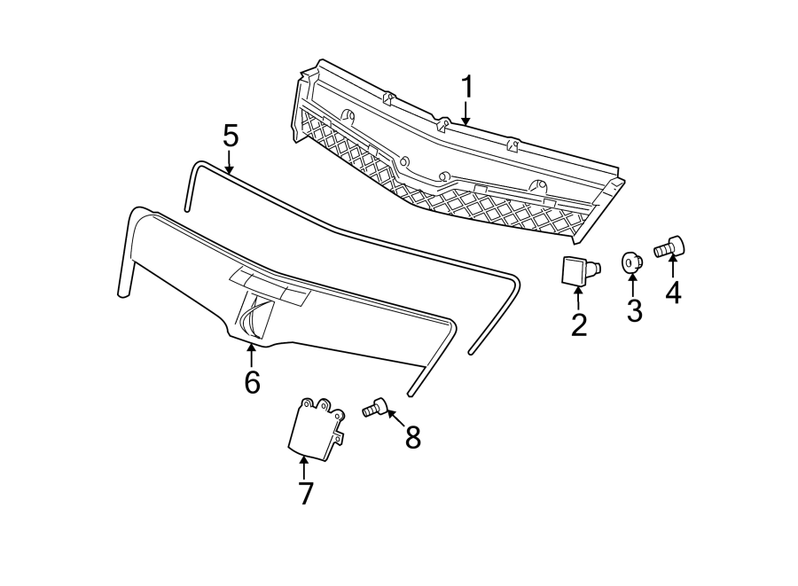 7HOOD & GRILLE. GRILLE & COMPONENTS.https://images.simplepart.com/images/parts/motor/fullsize/ID08155.png