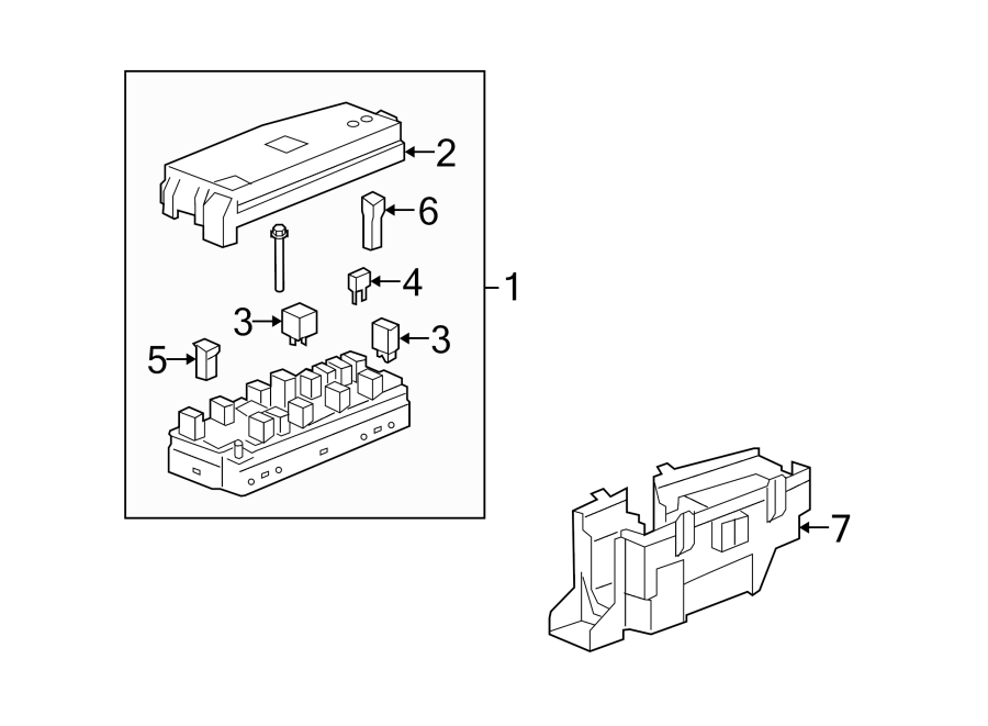 Diagram ELECTRICAL COMPONENTS. for your Chevrolet Spark  