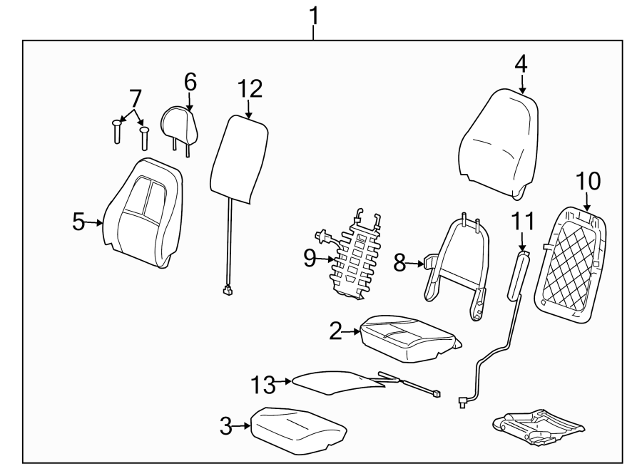 5SEATS & TRACKS. FRONT SEAT COMPONENTS.https://images.simplepart.com/images/parts/motor/fullsize/ID08510.png