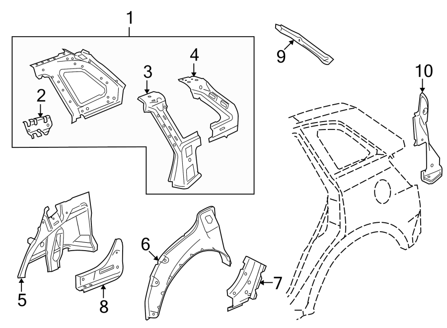 3QUARTER PANEL. INNER STRUCTURE.https://images.simplepart.com/images/parts/motor/fullsize/ID08640.png