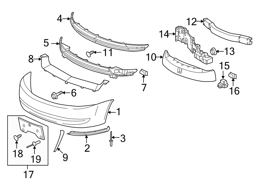 3FRONT BUMPER. BUMPER & COMPONENTS.https://images.simplepart.com/images/parts/motor/fullsize/IE03005.png