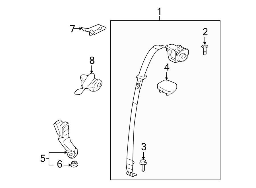 4RESTRAINT SYSTEMS. REAR SEAT BELTS.https://images.simplepart.com/images/parts/motor/fullsize/IE03295.png