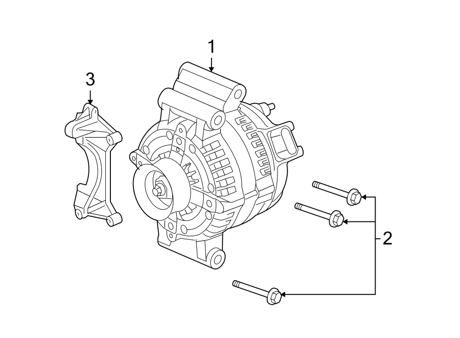 Diagram ALTERNATOR. for your 2012 GMC Sierra 2500 HD 6.0L Vortec V8 FLEX A/T RWD SLE Extended Cab Pickup Fleetside 