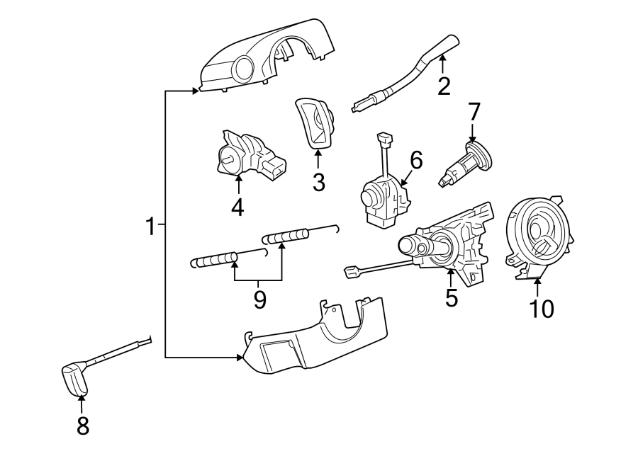 8STEERING COLUMN. SHROUD. SWITCHES & LEVERS.https://images.simplepart.com/images/parts/motor/fullsize/IF05235.png