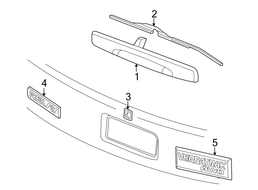 1LIFT GATE. EXTERIOR TRIM.https://images.simplepart.com/images/parts/motor/fullsize/IF05555.png