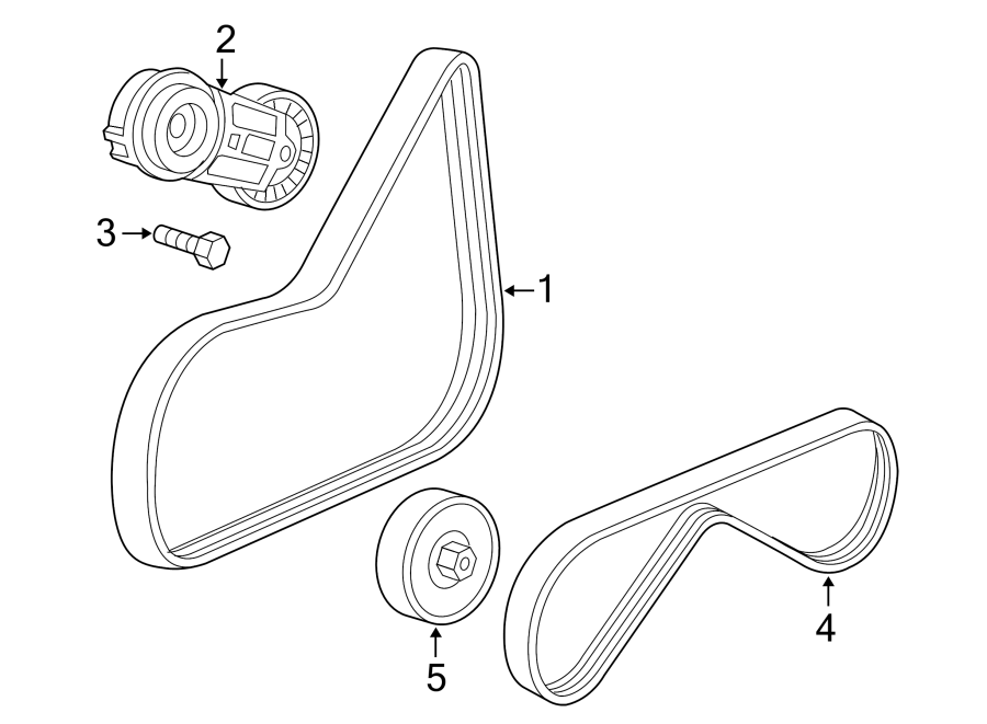 Diagram Fuel system. Belts & pulleys. for your Saturn Sky  