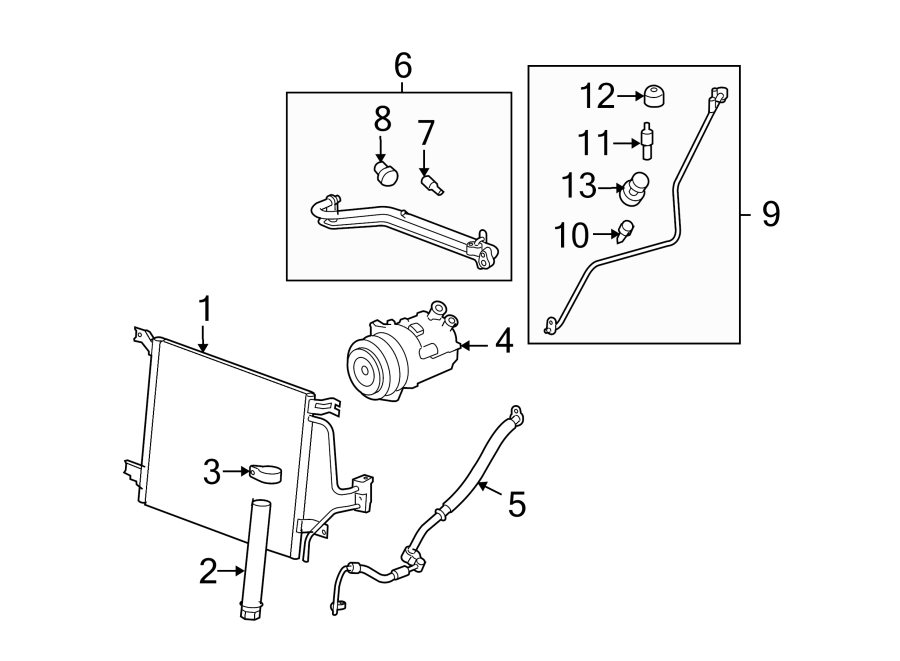 3AIR CONDITIONER & HEATER. COMPRESSOR & LINES. CONDENSER.https://images.simplepart.com/images/parts/motor/fullsize/IG07075.png