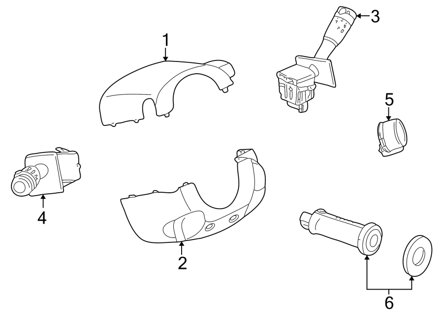 6STEERING COLUMN. SHROUD. SWITCHES & LEVERS.https://images.simplepart.com/images/parts/motor/fullsize/IH07220.png