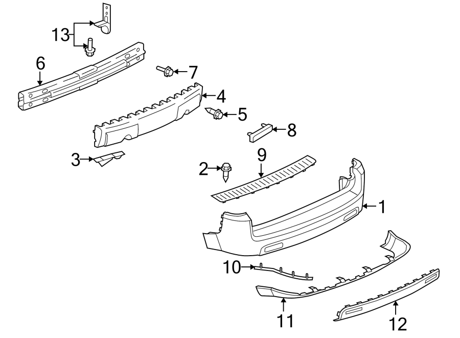 10REAR BUMPER. BUMPER & COMPONENTS.https://images.simplepart.com/images/parts/motor/fullsize/IH07545.png