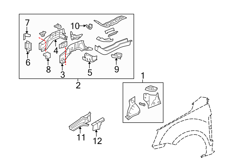 3FENDER. INNER COMPONENTS.https://images.simplepart.com/images/parts/motor/fullsize/IH08095.png