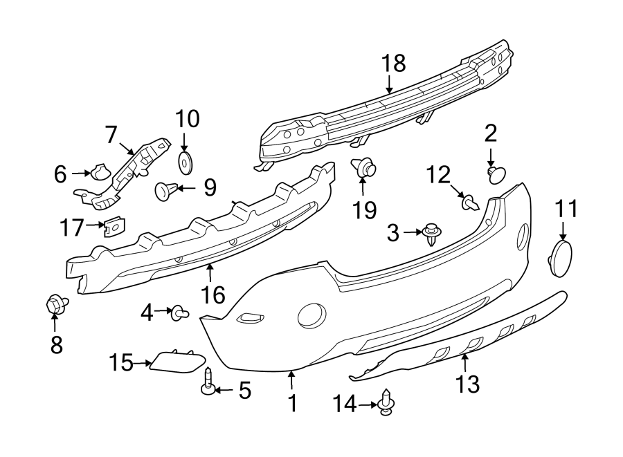 16REAR BUMPER. BUMPER & COMPONENTS.https://images.simplepart.com/images/parts/motor/fullsize/IH08580.png