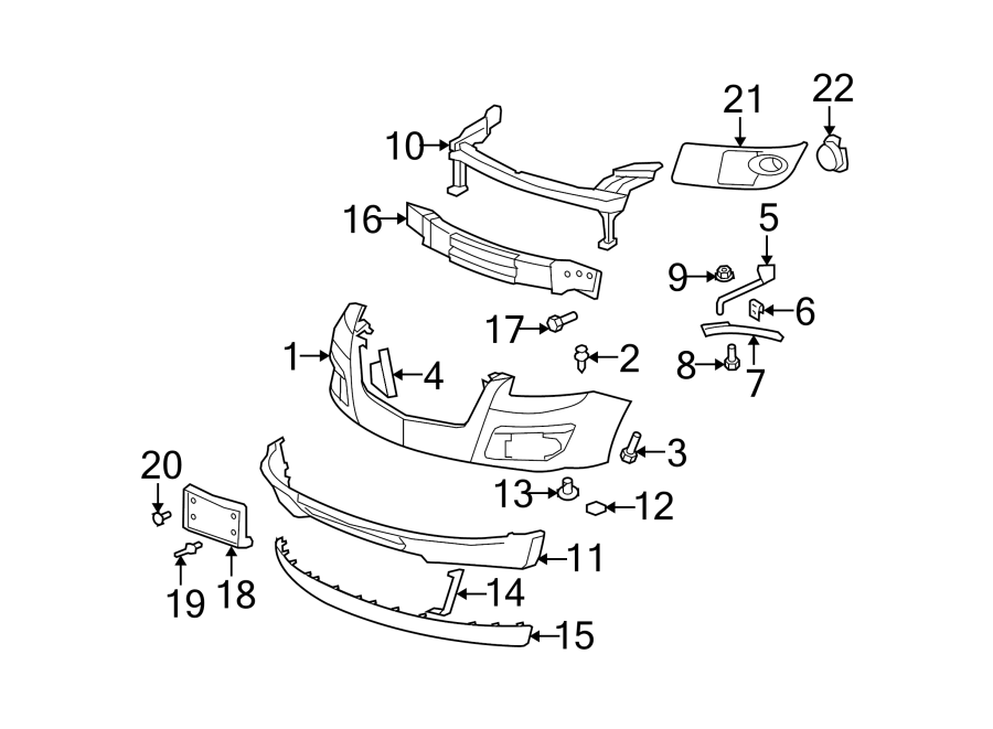 14FRONT BUMPER. BUMPER & COMPONENTS.https://images.simplepart.com/images/parts/motor/fullsize/IJ07005.png