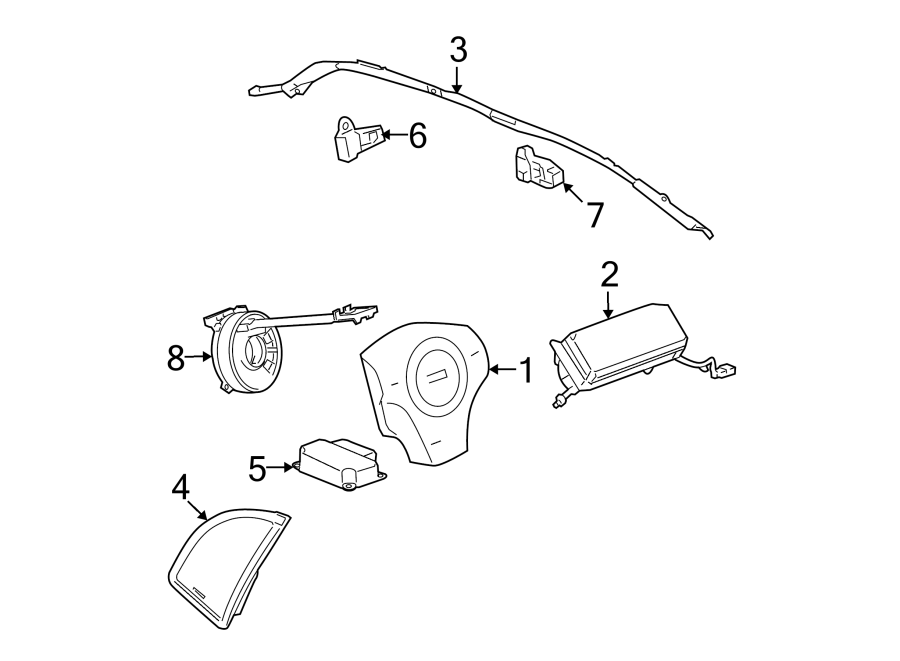 8RESTRAINT SYSTEMS. AIR BAG COMPONENTS.https://images.simplepart.com/images/parts/motor/fullsize/IK07335.png