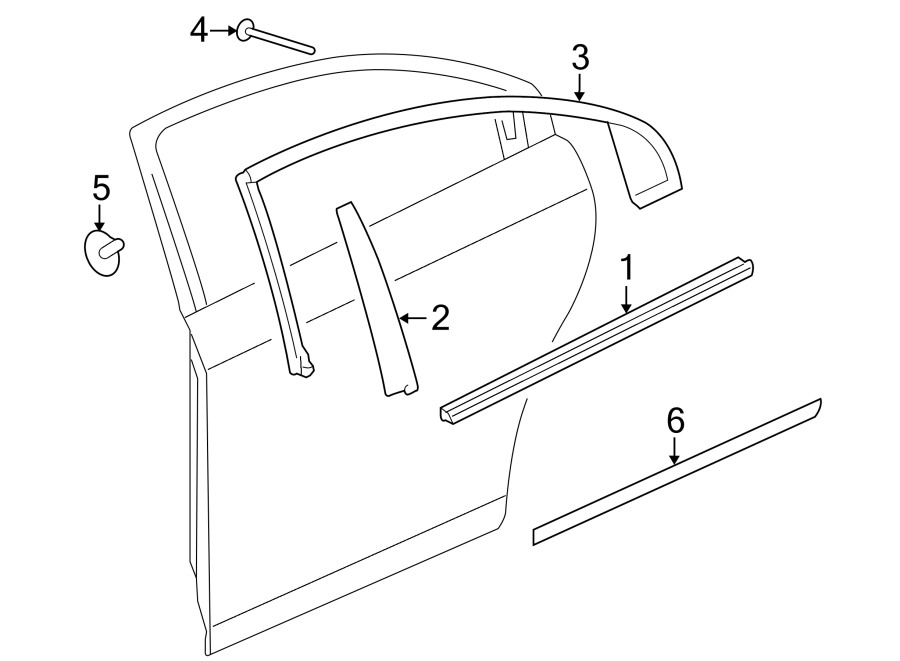 4REAR DOOR. EXTERIOR TRIM.https://images.simplepart.com/images/parts/motor/fullsize/IL07395.png