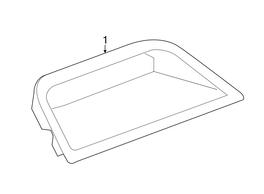 Diagram REAR LAMPS. HIGH MOUNTED STOP LAMP. for your 2004 Chevrolet Suburban 2500   