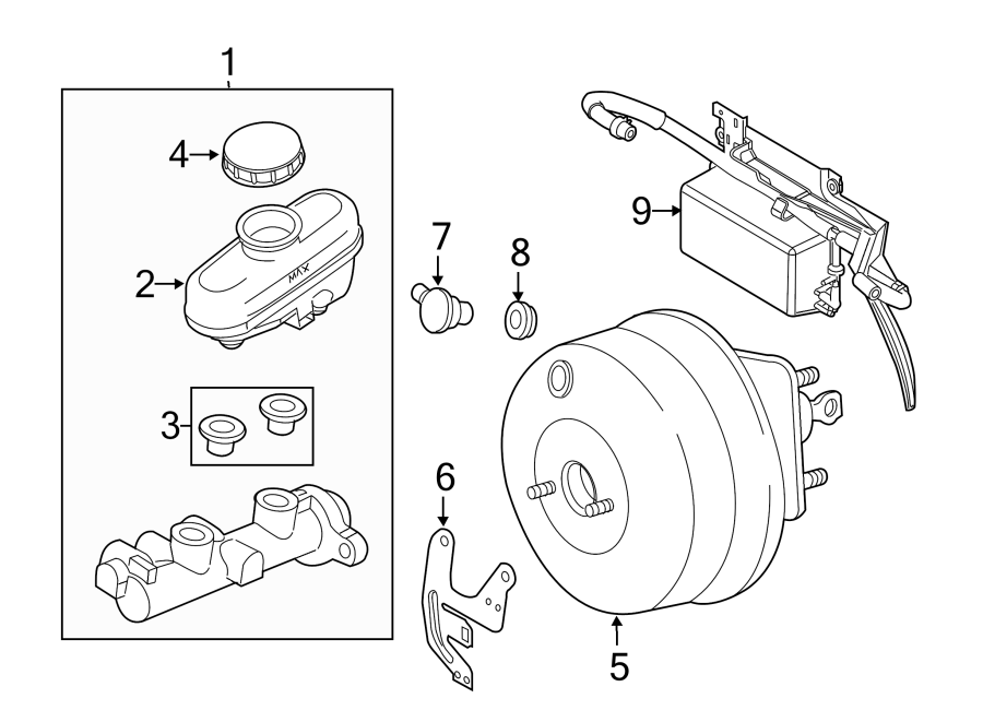 Diagram COWL. COMPONENTS ON DASH PANEL. for your Ford