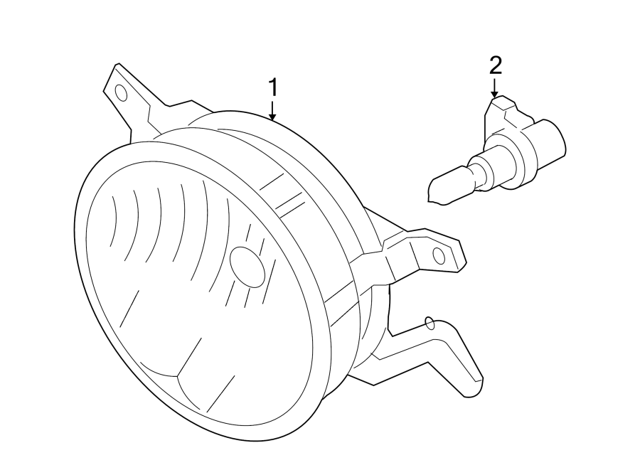 Diagram FRONT LAMPS. FOG LAMPS. for your 2014 Ford F-150   