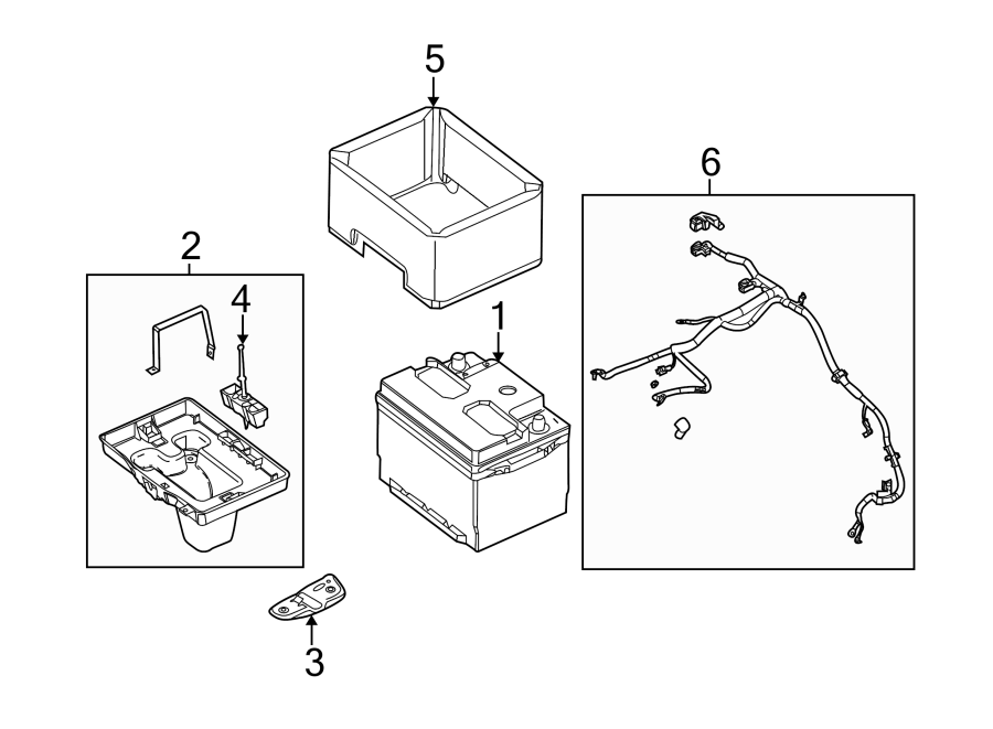 BATTERY. Diagram