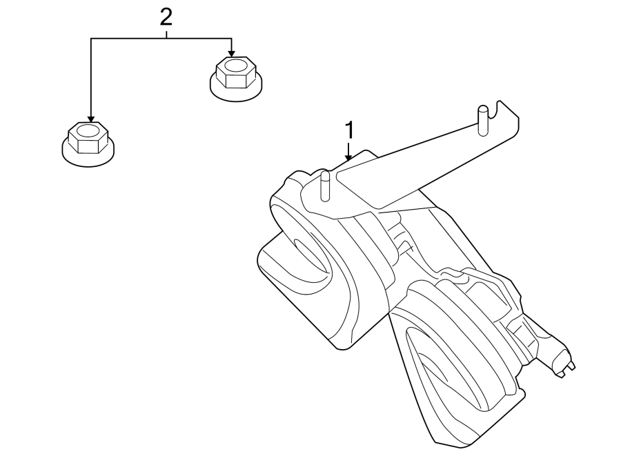 Diagram HORN. for your 2011 Lincoln MKZ   