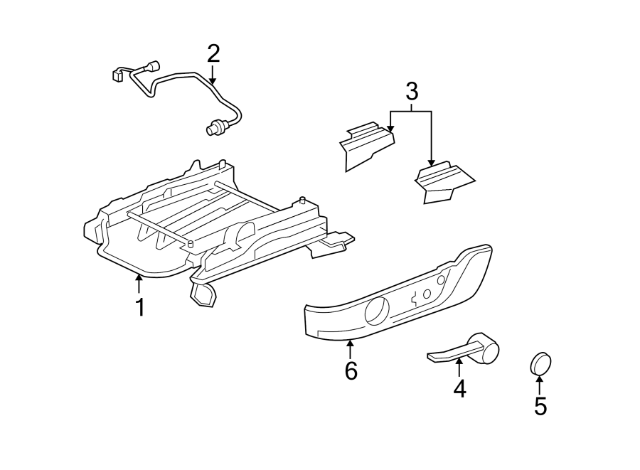 Diagram SEATS & TRACKS. TRACKS & COMPONENTS. for your 2014 Ford F-150 5.0L V8 FLEX A/T 4WD STX Extended Cab Pickup Fleetside 