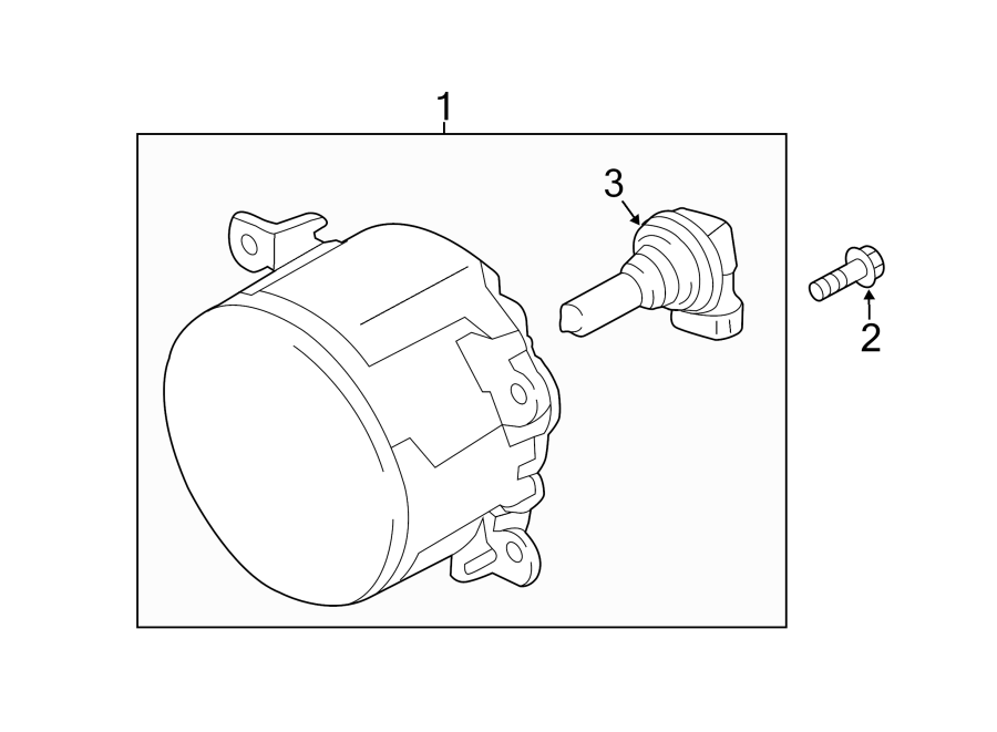 Diagram FRONT LAMPS. FOG LAMPS. for your 1992 Ford F-150   