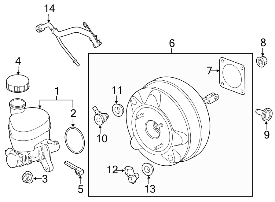 Diagram COWL. COMPONENTS ON DASH PANEL. for your 2011 Lincoln MKZ Base Sedan  