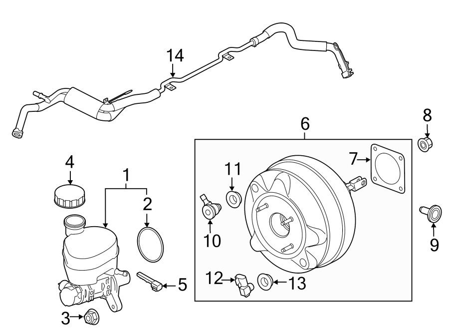 Diagram COWL. COMPONENTS ON DASH PANEL. for your 2023 Ford Mustang Mach 1 Coupe  