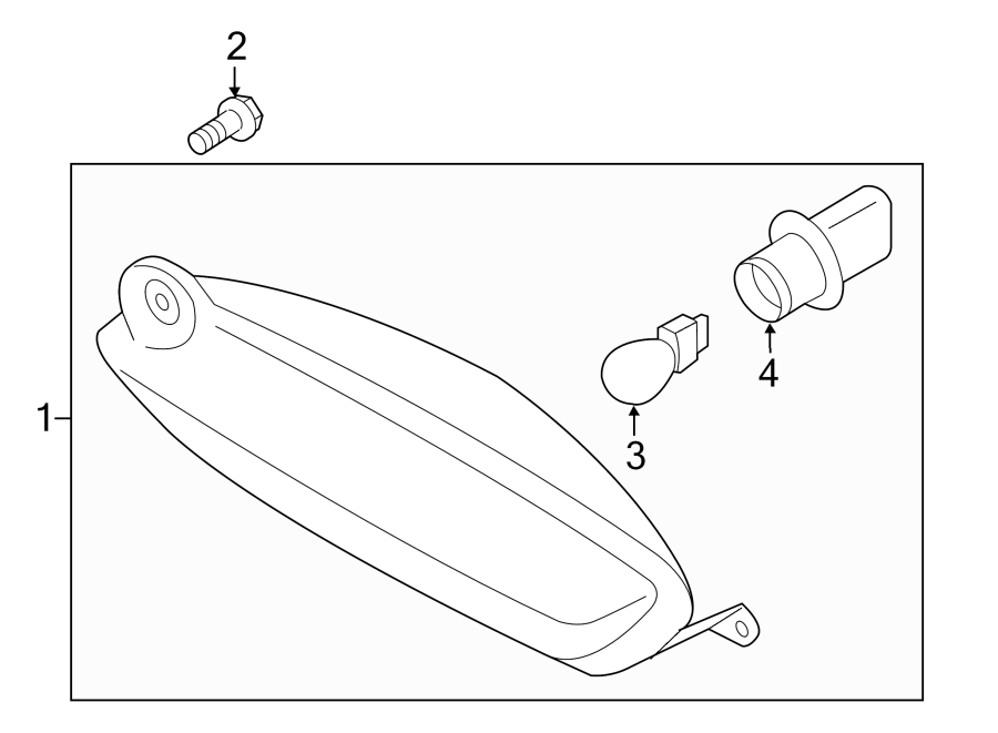 Diagram REAR LAMPS. BACKUP LAMPS. for your 2009 Ford Crown Victoria   