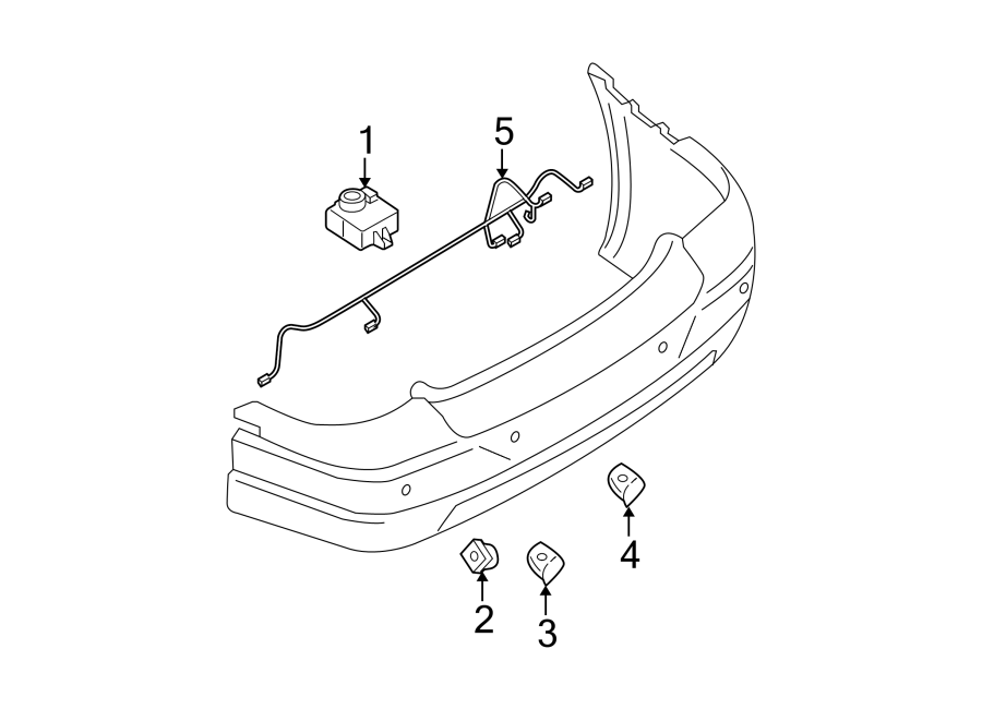 Diagram ELECTRICAL COMPONENTS. for your 2017 Ford Transit Connect 2.5L Duratec A/T XL Mini Cargo Van 