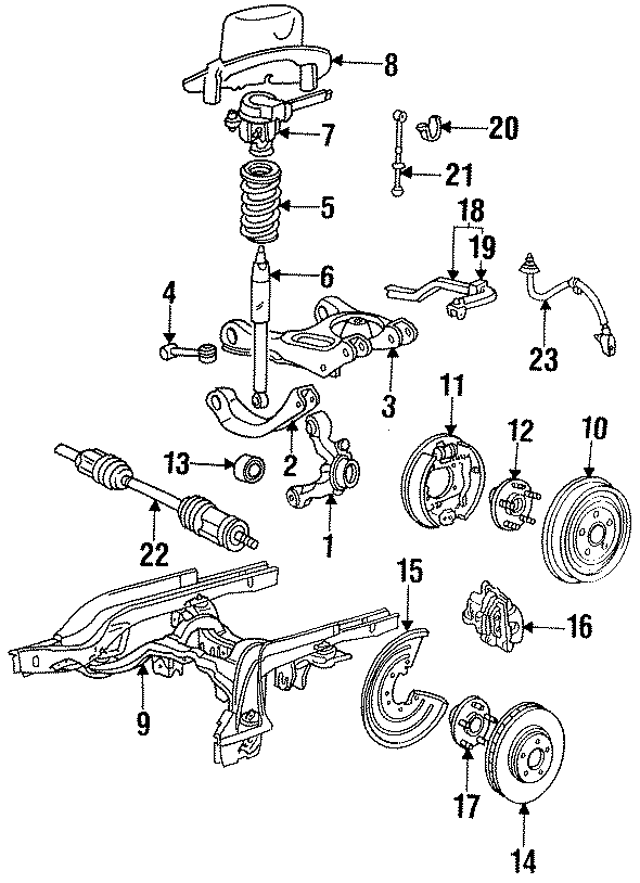 Diagram REAR SUSPENSION. BRAKE COMPONENTS. DRIVE AXLES. STABILIZER BAR & COMPONENTS. SUSPENSION COMPONENTS. for your 2020 Ford F-150 3.0L Power-Stroke V6 DIESEL A/T 4WD Platinum Crew Cab Pickup Fleetside 