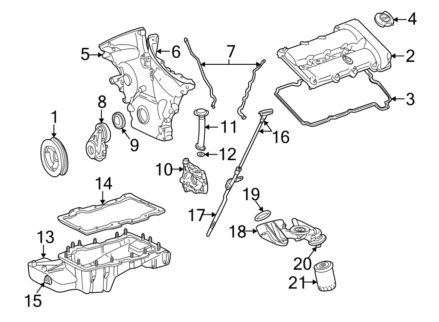 ENGINE PARTS. Diagram