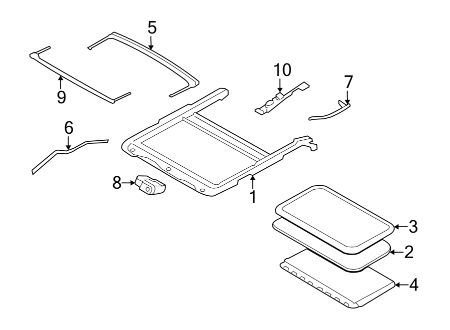 SUNROOF. Diagram