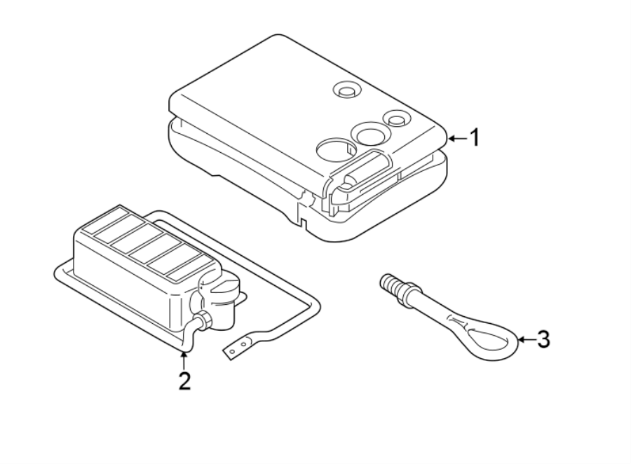 Diagram REAR BODY & FLOOR. INFLATOR COMPONENTS. for your 1989 Ford F-150   