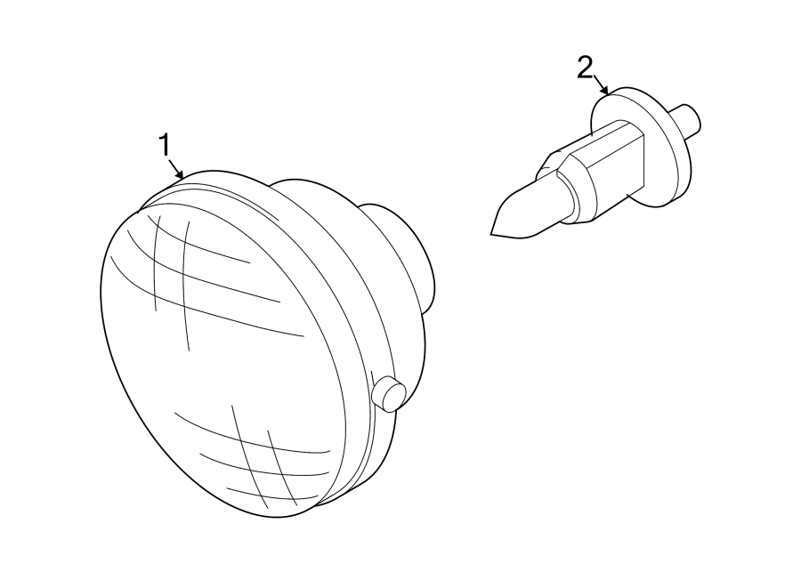 FRONT LAMPS. FOG LAMPS. Diagram