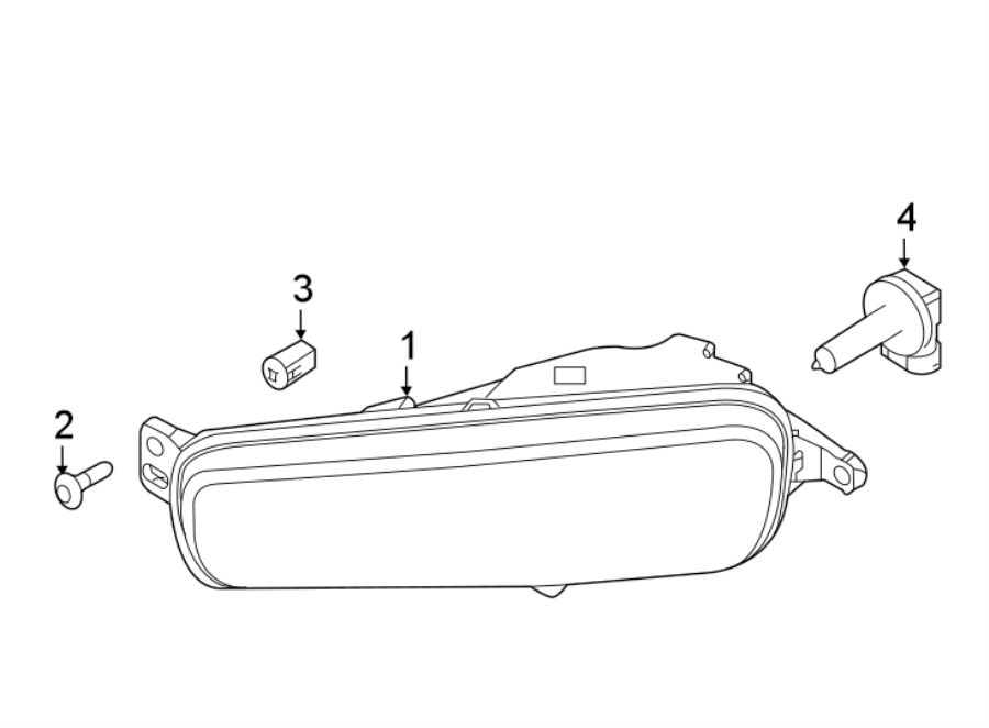 Diagram FRONT LAMPS. FOG LAMPS. for your 2005 Ford F-150  XLT Crew Cab Pickup Fleetside 