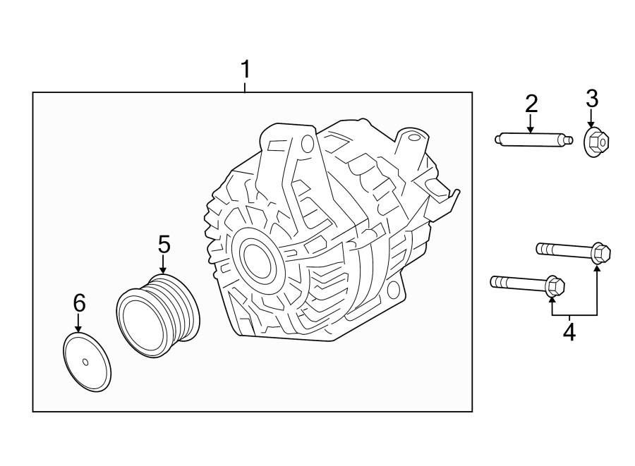 Diagram ALTERNATOR. for your 2011 Lincoln MKZ   