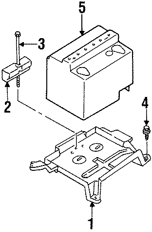 Diagram BATTERY. for your 2020 Lincoln MKZ   